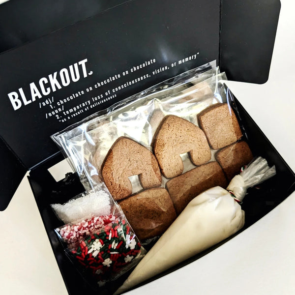 Blackout Baking Co. Mini Gingerbread House Kit