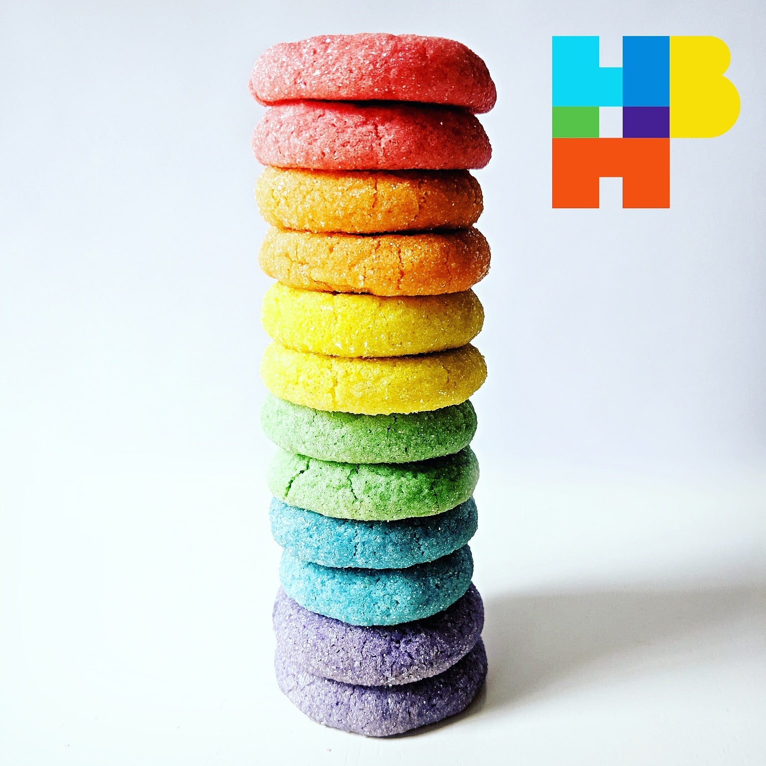 Blackout Baking Co. PRIDE Sugar Cookie Stack